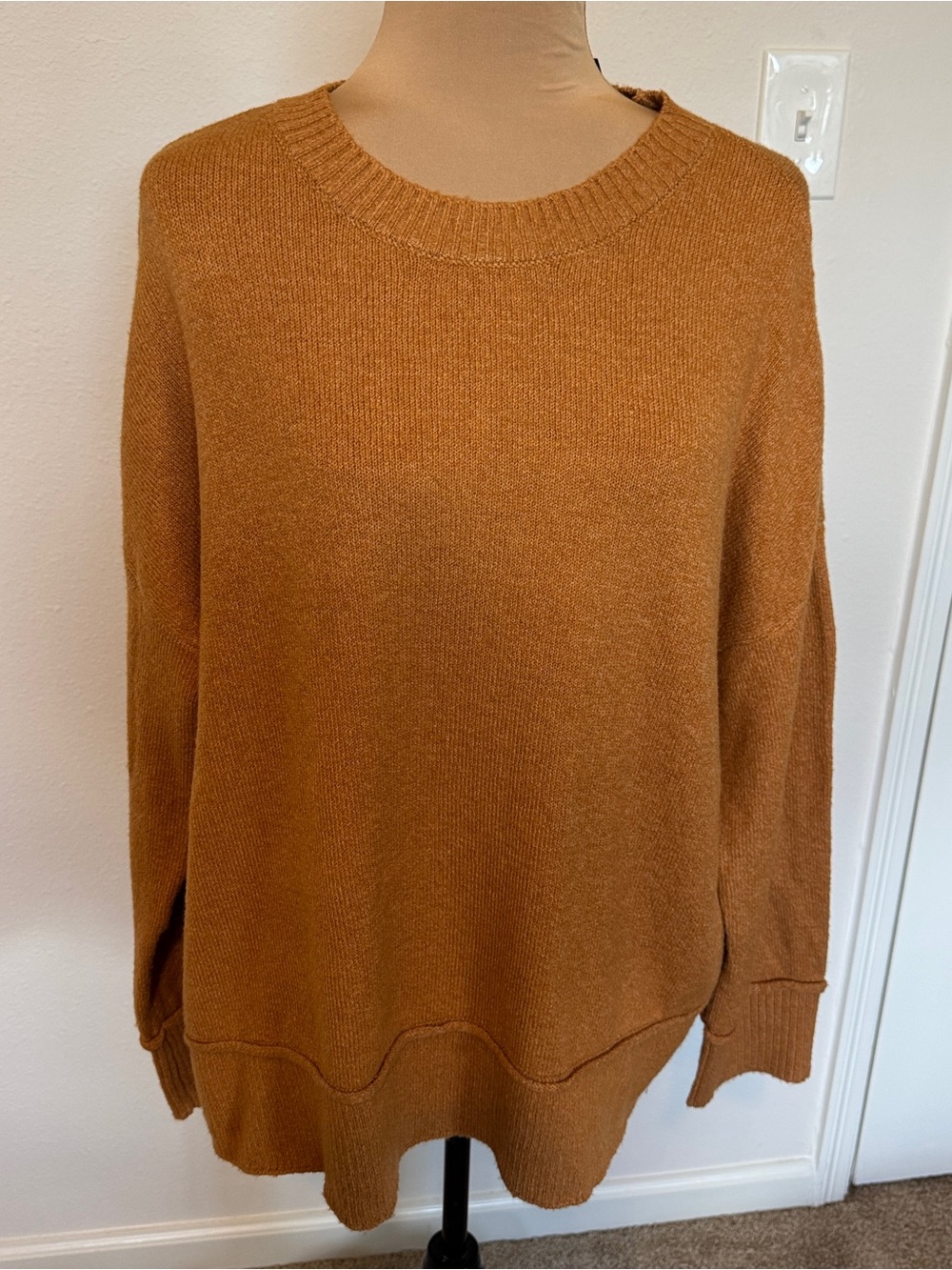 Cozy Women's Golden Mirage by ana Crewneck Sweater - Orange
